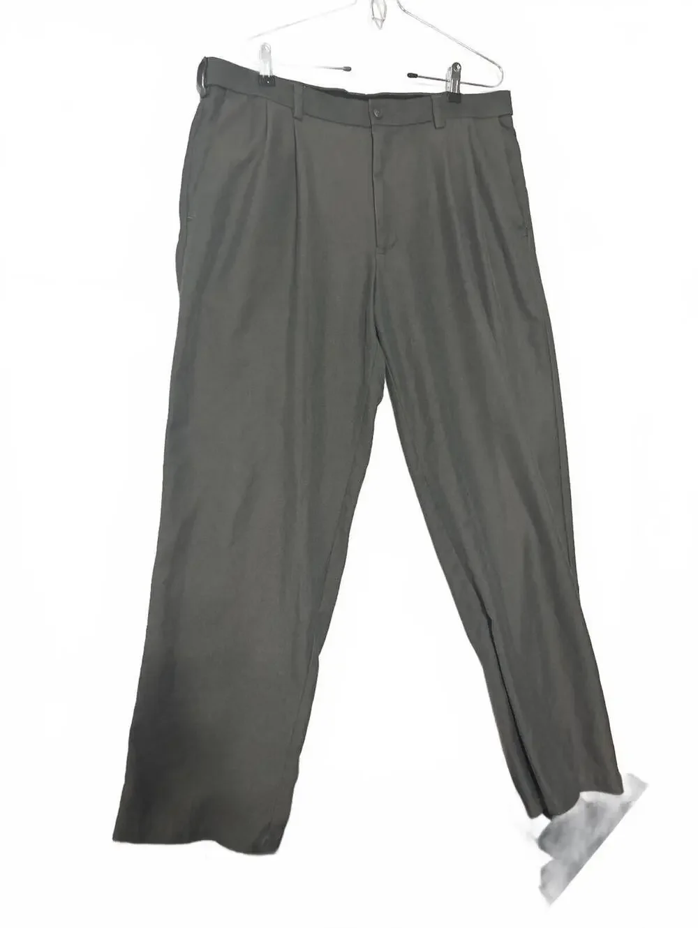 Haggar Men's Classic Fit Dress Pants Gray 36x31